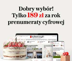 cyfrowa prenumerata roczna Gazeta Wyborcza (dla nowych)
