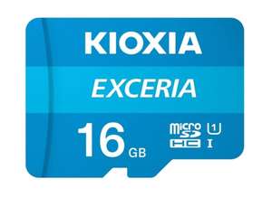 Karta pamięci KIOXIA 16GB microSDHC Exceria 100MB/s C10 UHS-I U1