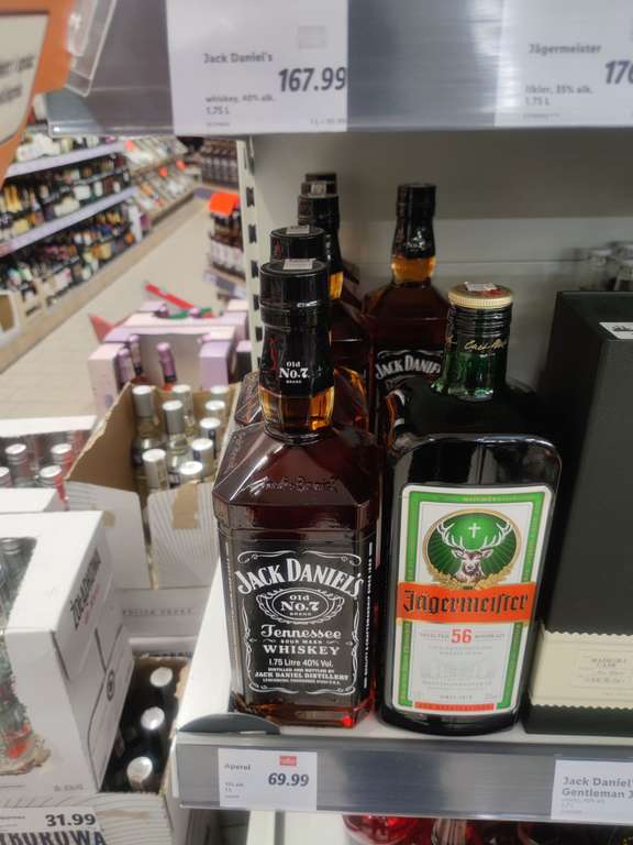 Whiskey Jack Daniels 1.75L Lidl