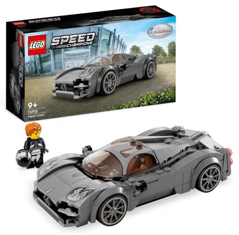 LEGO Speed Champions 76915 Pagani Utopia (dostępne jeszcze nowe Ferrari i Porsche)