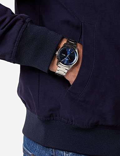 Zegarek Męski Seiko Solar SNE525P1 | 40mm | Szafirowe Szkło | Amazon | 134,10£