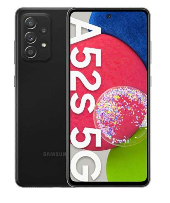Smartfon Samsung Galaxy A52s 5G - 6,5" - 64 Mpix - czarny
