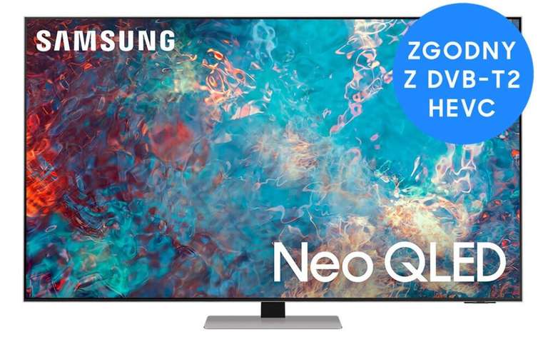 Samsung 55” QN85A Neo QLED 4K Smart TV (2021) - wyprzedaż ostatnich sztuk - OUTLET Stan: DOSKONAŁY