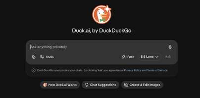 Duck.Ai darmowe modele AI np. ChatGPT lub Claude,...