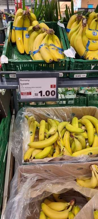 Banany za 1 złoty w Kaufland