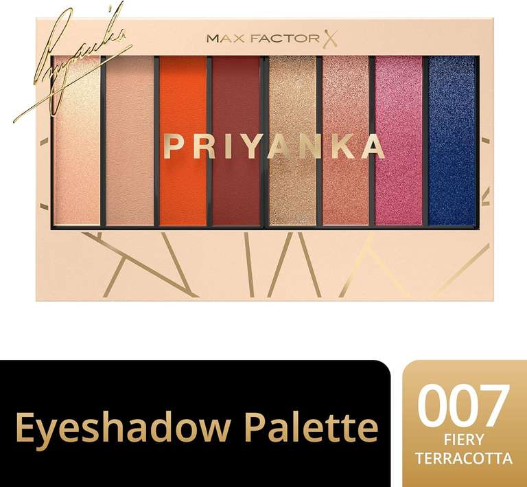 Max Factor x Priyanka Masterpiece paleta cieni do powiek Fiery Terracotta 6,5 g