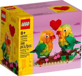 LEGO 40522 Okolicznościowe - Walentynkowe papużki nierozłączki