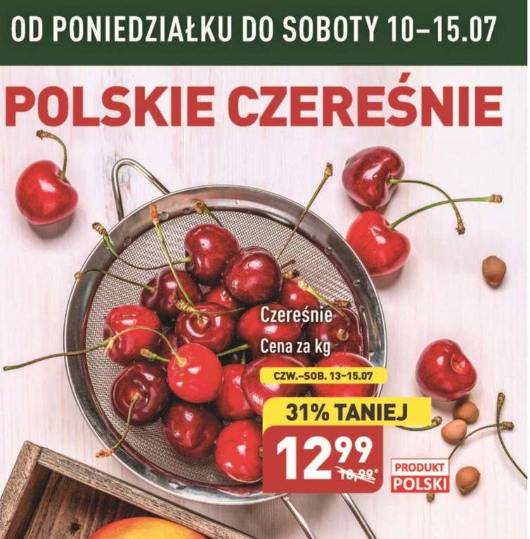 Polskie czereśnie 1kg