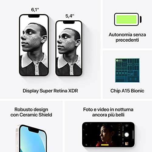 Smartfon Apple iPhone 13 (128 GB) - Galaxy [ 725,80 € ]