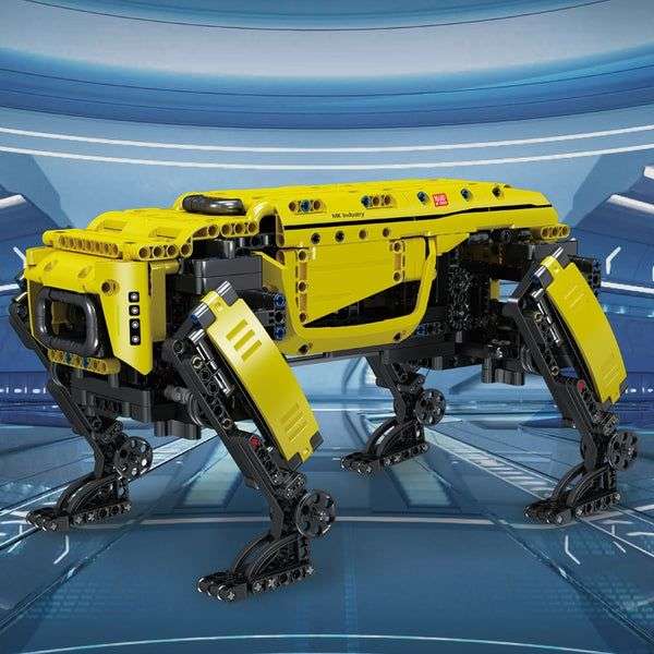 Zdalnie sterowany robot pies z klocków Mould King 15066S RC Power Robot Dog - 936 elementów, $45.02