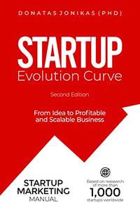 (Kindle eBook) Startup Evolution Curve From Idea to Profitable and Scalable Business: Startup Marketing Manual 0,99 USD @ Amazon