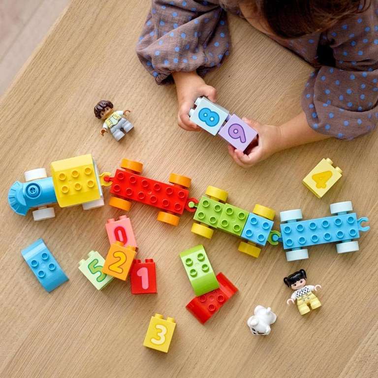 LEGO Duplo - Pierwsze klocki, pociąg z cyferkami, nauka liczenia, 10954 @ Amazon.pl i Allegro