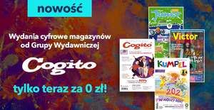 Za darmo e-wydania magazynów Grupy Wydawniczej Cogito