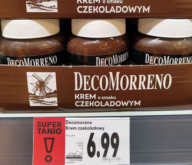 DecoMorreno krem czekoladowy 400g.