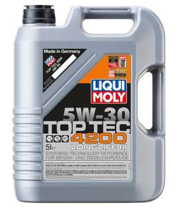 Olej silnikowy Liqui Moly Top Tec 4200 Longlife III 5 l 5W-30
