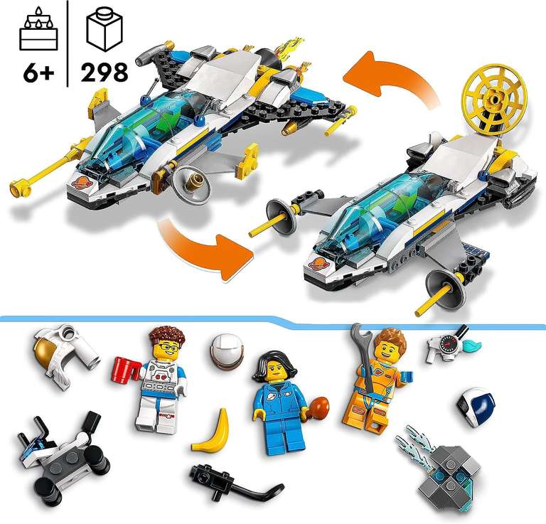 LEGO 60354 City - Wyprawy badawcze statkiem marsjańskim