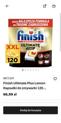 Finish ultimate plus lemon 46gr/szt