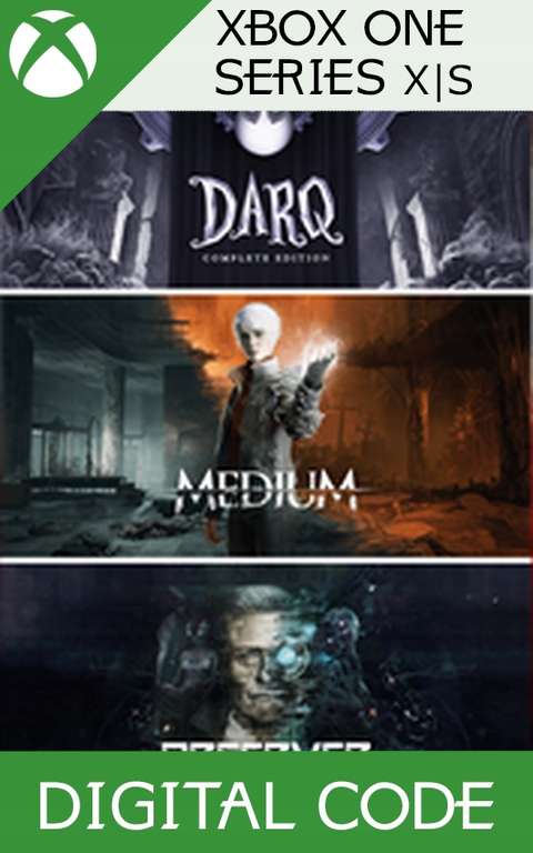 The Medium + Observer: System Redux + DARQ: Complete Edition - Bundle AR XBOX One / Xbox Series X|S CD Key