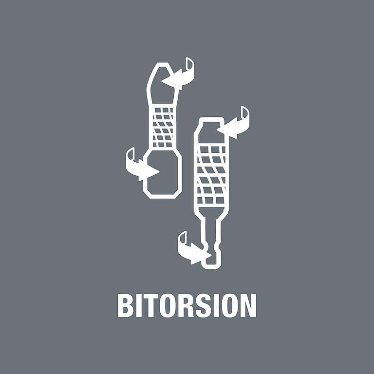 Wera Bit-Safe 61 BiTorsion 1 - kompleksowy zestaw bitów skrętnych i uchwyt w etui, do wkrętarki, 61-częściowy, 05057441001
