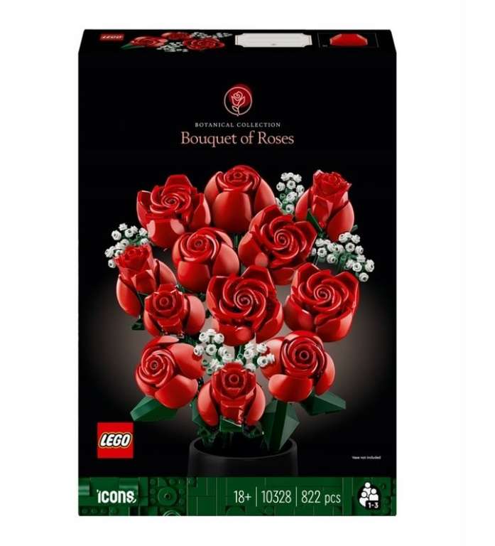 LEGO Icons 10328 - Bukiet róż