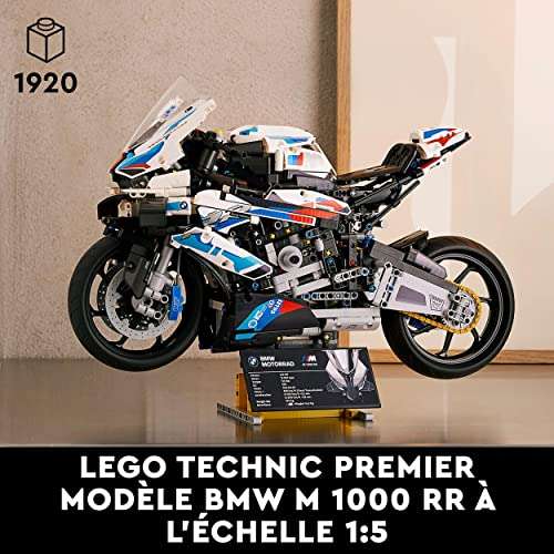 Lego 42130 BMW 1000RR Amazon.fr (153,73 €)