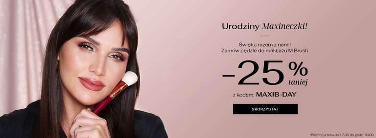 25% rabatu na pędzle do makijażu M Brush by Maxineczka @Mintishop