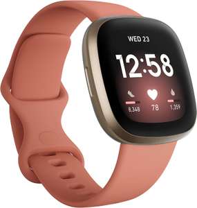 Fitbit Versa 3 - smartwatch zdrowia & aktywności fizycznej z wbudowanym systemem GPS, 24/7 pomiarem tętna