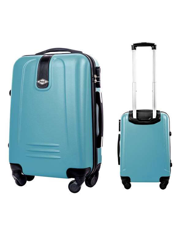 Kabinowa walizka na kółkach RGL 910 55x40x20 (śr. 119,97 zł, duża 139,97 zł)