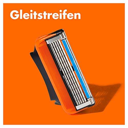 Gillette Fusion 5 wkłady 18 szt. Niemiecki Amazon. Abonament - wysyłka co 6 miesięcy z możliwością rezygnacji.