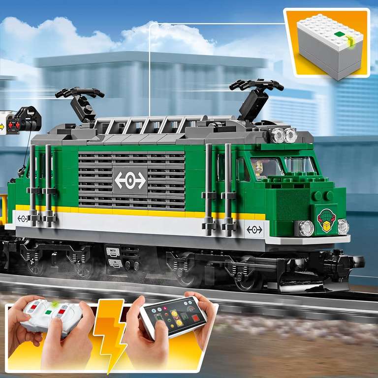 LEGO 60198 City Pociąg towarowy