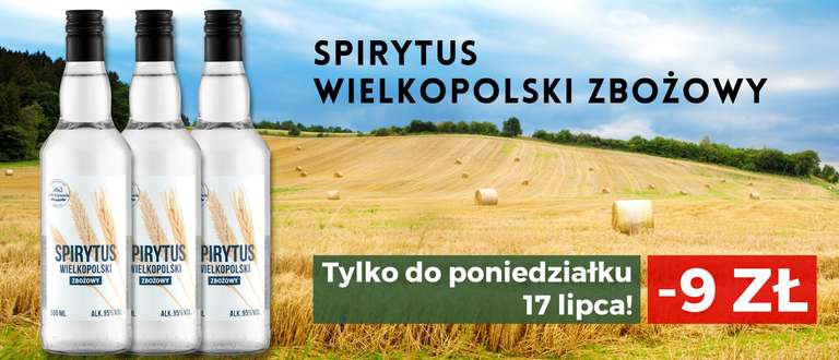 63 zł za pół litra spirytusu z Wielkopolskiej Manufaktury Wódek