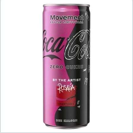 Coca-cola zero movement puszka 250ml