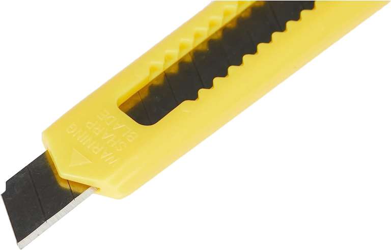 Nożyk do tapet DONAU 9mm - nóż biurowy z ostrzem łamanym (darmowa dostawa z Prime)