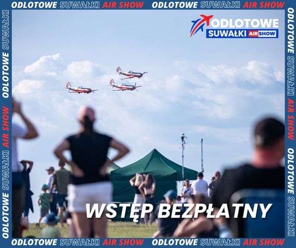 Niesamowite Odlotowe Suwałki Air Show 2024, akrobacje i pokazy lotnicze