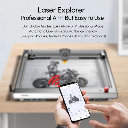 Grawer laserowy Ortur Laser Master 3 10W 400x400mm (dostawa z DE, 319 €) @ Cafago