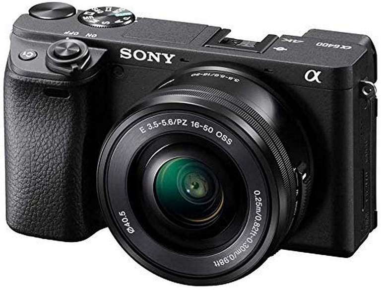 Aparat Sony a6400 + 16-50 mm f/3.5-5.6 czarny