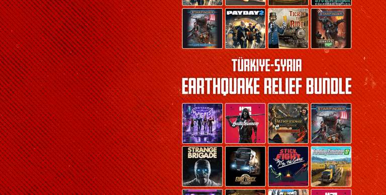 Paczka 71 gier z Humble Bundle z pomocą dla ofiar trzęsienia ziemii w Turcji i Syrii