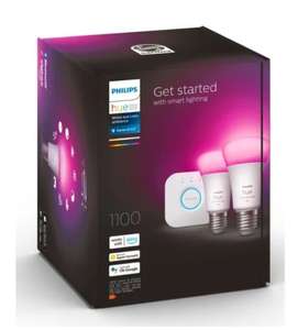 Philips Hue Zestaw startowy White and Color Ambiance 2xE27 1055lm