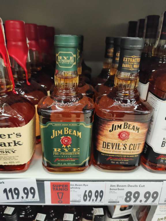 Jim Beam RYE Whiskey 0.7 L Kaufland