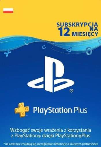 Subskrypcja PlayStation Plus PL 365 dni - KLUCZ