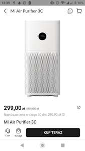 Mi Air Purifier 3C - oczyszczacz powietrza - oficjalny sklep Mi/Xiaomi (możliwe 227,2zł)
