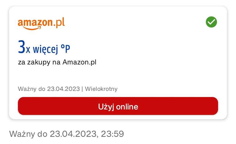 3x więcej punktów na Amazon.pl - payback
