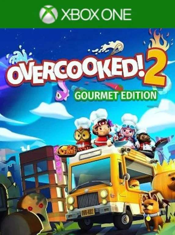Overcooked! 2 Gourmet Edition AR XBOX One CD Key - wymagany VPN