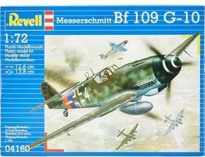 Model samolotu Revell Messerschmitt Bf 109 G-10 18.5 x 20.6 x 5.3 cm