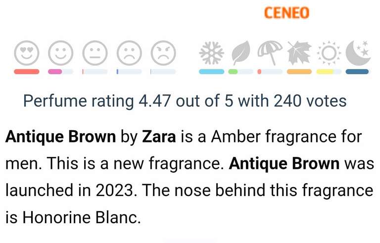 Perfumy Zara - Antique Brown