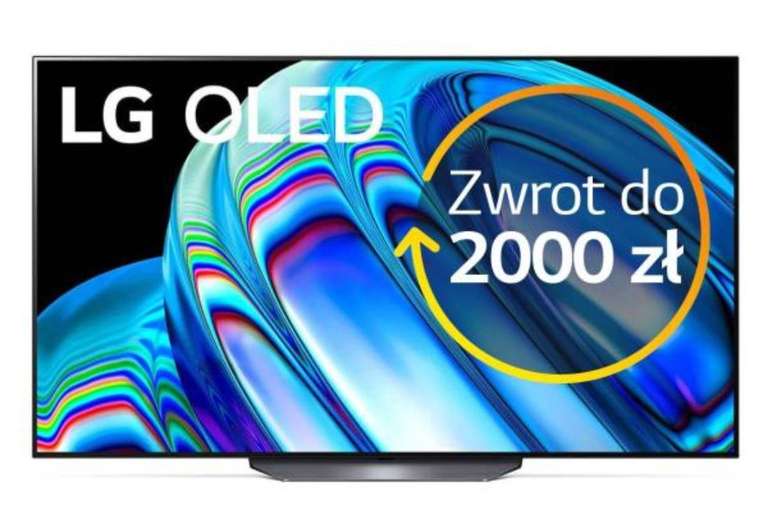 Telewizor LG OLED65B23LA - 65" - cena po cashback'u 5500 zł lub model 65C2 za 6000 zł