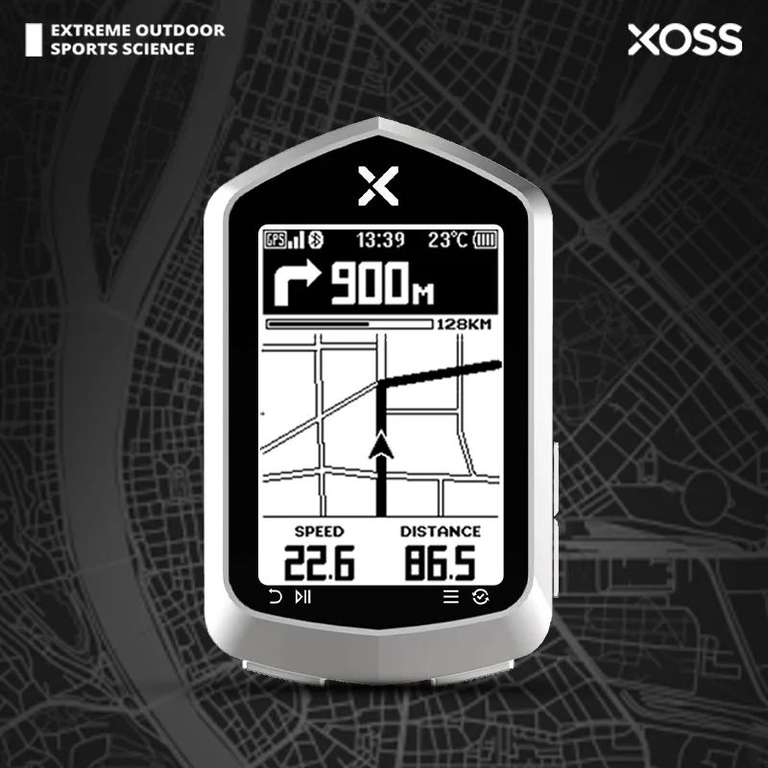 Xoss nav + (plus) nawigacja rowerowa mapy $61.44
