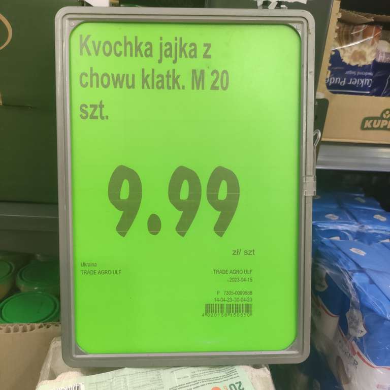 Jaja w Polo 20 szt za 9,99 PLN
