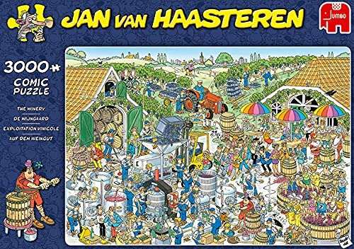 Jumbo Winnica Jan Van Haasteren Puzzle, Wielokolorowy, 3 000 elementów