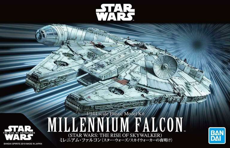 Bandai Star Wars Sokół Millennium 1:144 $57.26 (możliwe 218,13zł dla nowych kont)